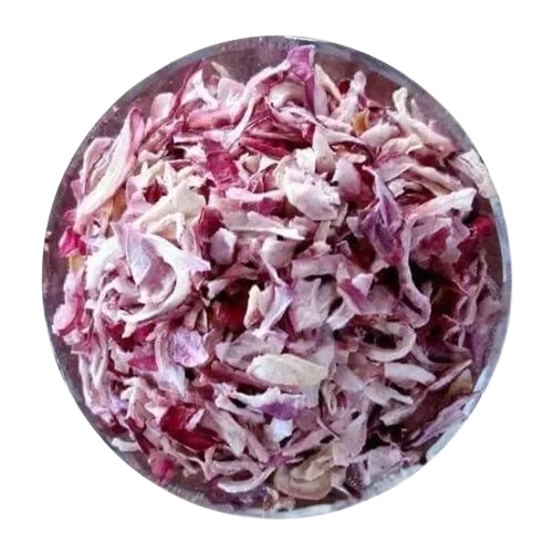 Dehydratd Pink Onion Kibbled/Flakes
